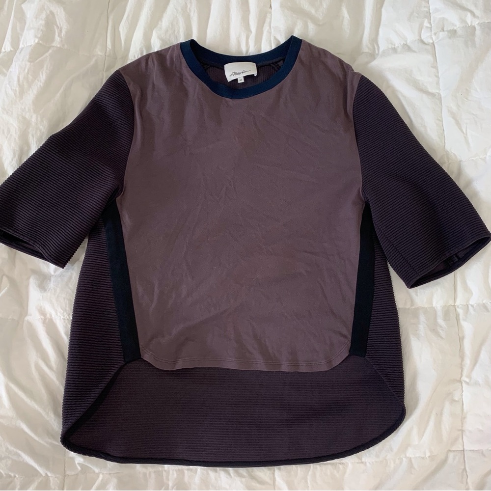 3.1 Phillip Lim Ottoman Knit Tee